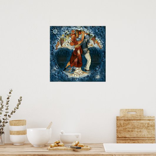 Tango van de soep poster (Keuken)