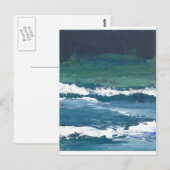 Tango van het Zee Ocean Waves Beach Decor Briefkaart (Voorkant / Achterkant)