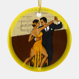 TANGO-versiering Keramisch Ornament