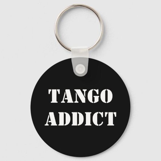 Tango-verslaafde Tanguero Argentijnse Tango  Sleutelhanger (Voorkant)