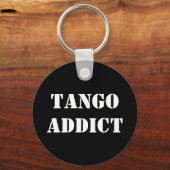 Tango-verslaafde Tanguero Argentijnse Tango  Sleutelhanger (Achterkant)
