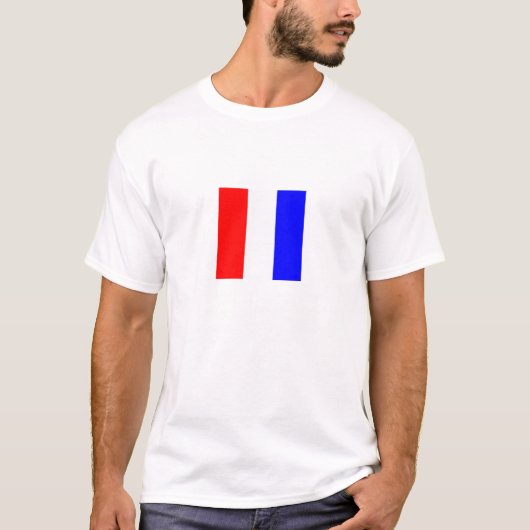 Tango-vlag Licht gekleurd Shirt (Voorkant)
