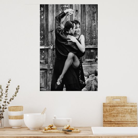 tango voor twee latijndans poster (Keuken)