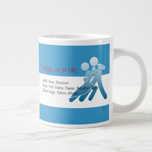 Tango, zoals in Life - A Tango Haiku (Cabeceo) Grote Koffiekop (Rechts)