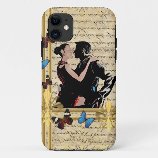 tangodansers. Case-Mate iPhone case (Achterkant)