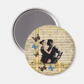  tangodansers magneet (Voorkant / Achterkant)