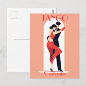 Tangodansers Thunder_Cove Briefkaart (Voorkant / Achterkant)