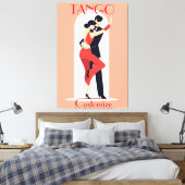 Tangodansers Thunder_Cove Canvas Afdruk (Insitu (Slaapkamer))