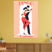 Tangodansers Thunder_Cove Canvas Afdruk (Insitu (Woonkamer))