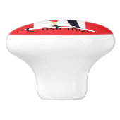 Tangodansers Thunder_Cove Keramische Knop (Zijkant)