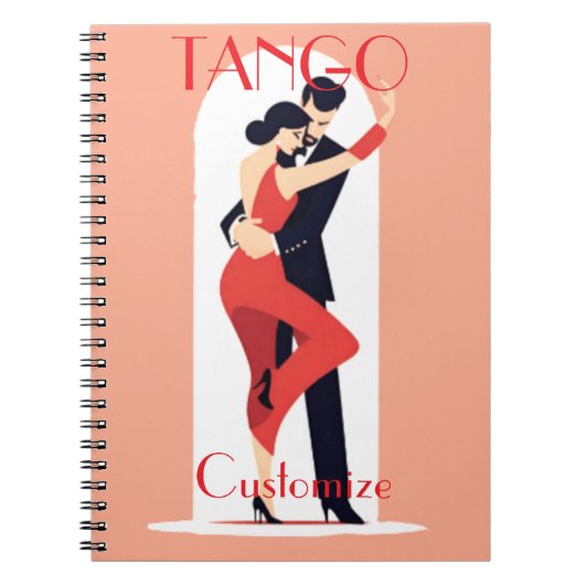 Tangodansers Thunder_Cove Notitieboek (Voorkant)