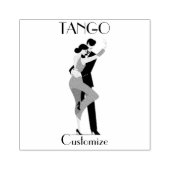 Tangodansers Thunder_Cove Rubberstempel (Afrduk)