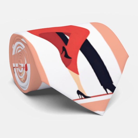 Tangodansers Thunder_Cove Stropdas (Opgerold)