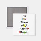 Tangomagneet voor celblok magneet (Voorkant / Achterkant)