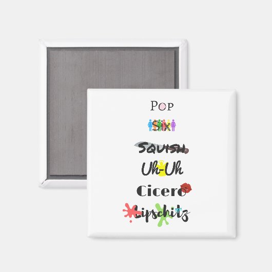 Tangomagneet voor celblok magneet (Voorkant / Achterkant)