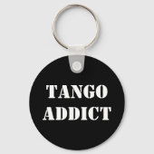 Tangoverslaafde Tanguero Argentijnse Tango Sleutelhanger (Voorkant)