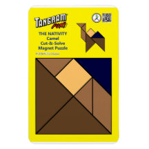 Tangram Geboorte Magneet - Kameel