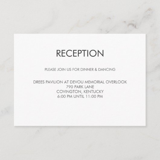 Tangram Heart Weddenschapskaart Informatiekaartje (Voorkant)