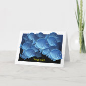 Tangs dankt een u kaardt bedankkaart (Voorkant)