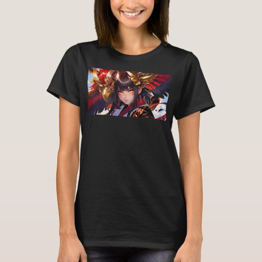 Tangu Golden Eagle Anime T-shirt voor dames (Voorkant)