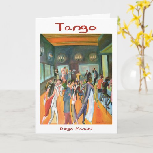 Tangueria Kaart (Gele Bloem)