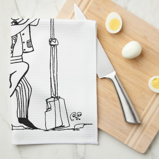 Tangueritos Couple Theedoek (Quarter Fold)