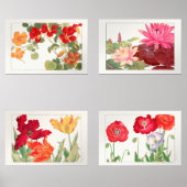 Tanigami Konan  Flower Collectie Muurkunst Sets (Voorkant)