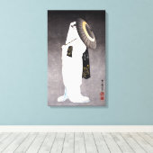 Taniguchi Kokyo Spirit van de Heron Maiden Canvas Afdruk (Insitu (Houten vloer))