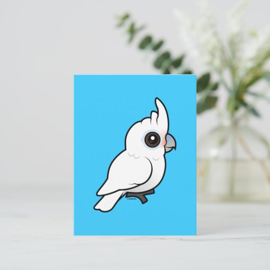 Tanimbar Corella Briefkaart (Staand voorkant)