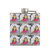 taninemerkolf heupfles (Achterkant)