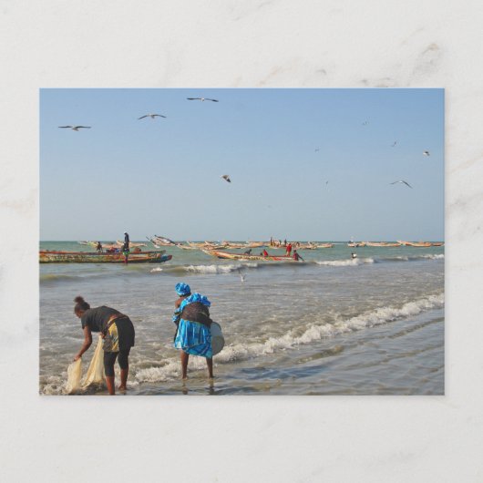 Tanji, Gambia Briefkaart (Voorkant)