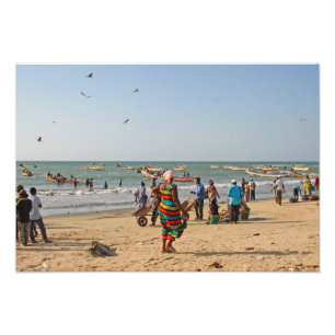 Tanji, Gambia Foto Afdruk