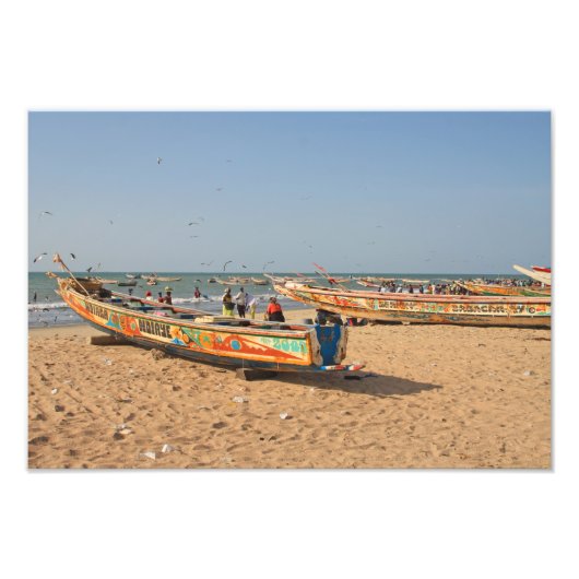 Tanji, Gambia Foto Afdruk (Voorkant)