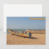 Tanji, Gambia-kaart (Voorkant / Achterkant)