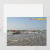 Tanji, Gambia-kaart (Voorkant / Achterkant)