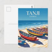 Tanji Vissersdorp Gambia Briefkaart (Voorkant / Achterkant)