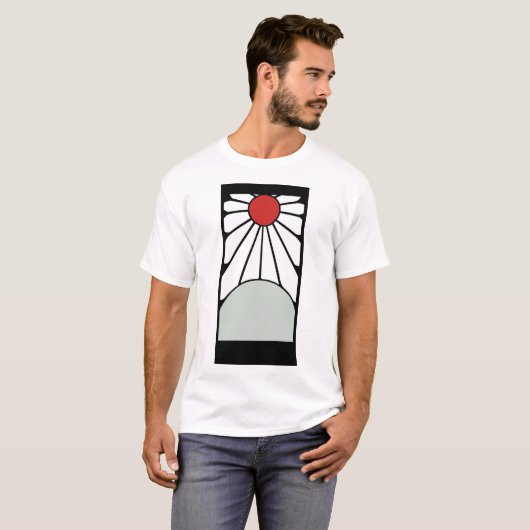 Tanjiro Hanafuda oorringen T-shirt (Voorkant volledig)