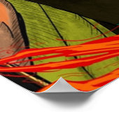 Tanjiro Kamado Demon Slayer Poster (Hoek)