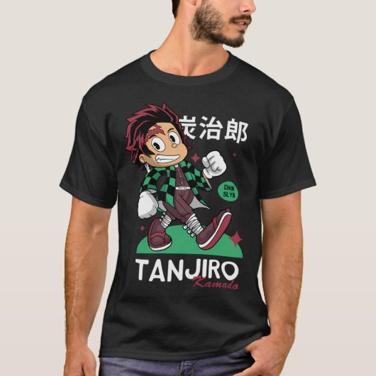 Tanjiro Kamado Demon Slayer T-shirt (Voorkant)
