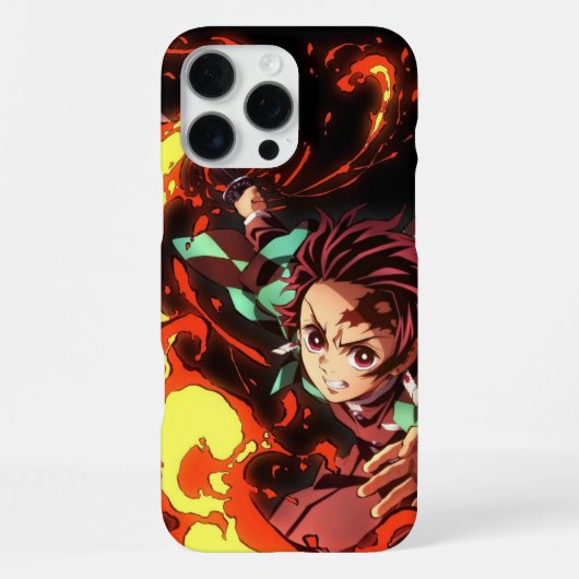 Tanjiro Kamado iPhone case Hoesje (Achterkant)