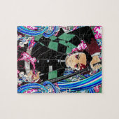 Tanjiro Kamado Legpuzzel (Horizontaal)