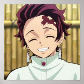 Tanjiro Kamado Poster (Voorkant)