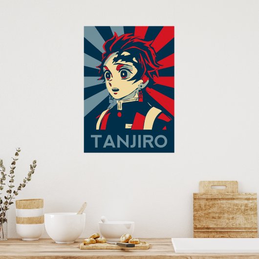 Tanjiro Poster (Keuken)