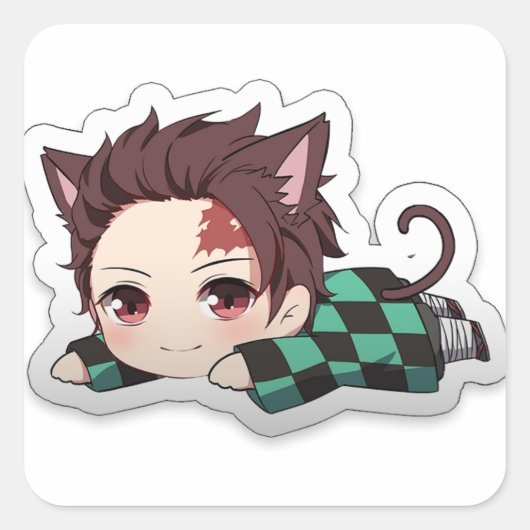 Tanjiro sticker (Voorkant)
