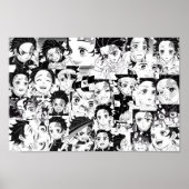 Tanjirou Demon Slayer Kimetsu no Yaiba Poster (Voorkant)