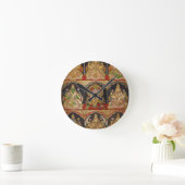 TANJORE PAINTING ASHTALAKSHMI SOUTH INDIA RONDE KLOK (Huis)