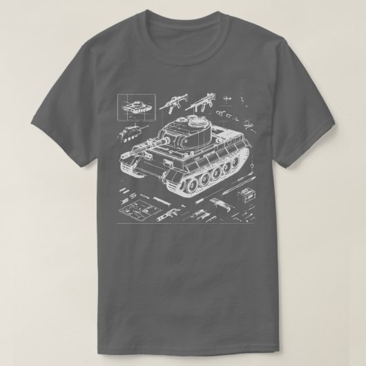 Tank 3D ontwerp (Design voorkant)