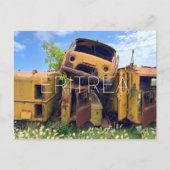 Tank Begraafplaats, Asmara, Eritrea Reisansichtkaa Briefkaart (Voorkant)