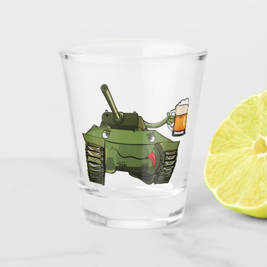 Tank-brillenglas Shot Glas (Voorkant)