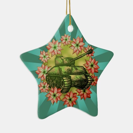 Tank Christmas aangepaste ornamenten (Rechts)